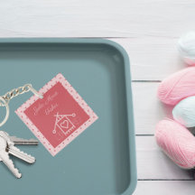 Keychains for crochet and knitters