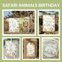 Safari Jungle Animals Birthday