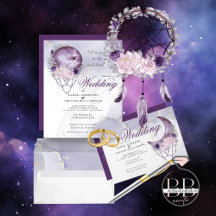 WEDDING   Esoteric Amethyst Purple Celestial 