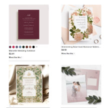 Wedding Suite Cards Invitations Gifts Bridesmaids