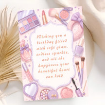 Spa Beauty Party Invite for Girls