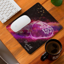 Pink Purple Galaxy AQUARIUS Zodiac Sign
