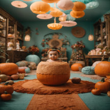 Boho Baby Shower Invitation | Little Pumpkin 