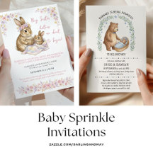 Baby Sprinkle Invitations