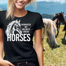 Introverted horse lover 