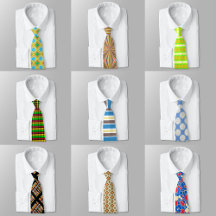 Retro Pop Art Neckties Collection