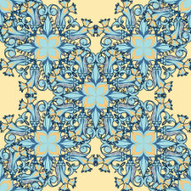 Bright Floral Mandala