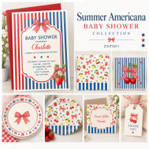 Summer Americana Cottage   Baby Shower