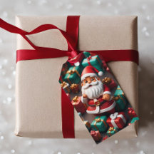 Christmas Figure Gift Tags
