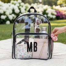 Clear Stadium Backpacks