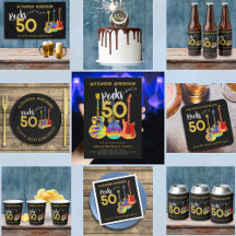 Rock and Roll 50th Birthday Party