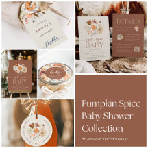 Pumpkin Spice Baby Shower