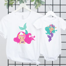 Cute Mermaids - Baby and Kids Clothes