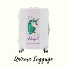 Unicorn Luggage & Luggage Tags