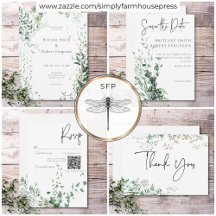 Delicate Modern Tropical Rainforest Foliage