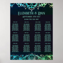 Elegant Lace Wedding Invitation