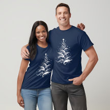 Blue and White Christmas Clothing