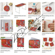 Gifts with colorful fishing nets design