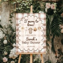 S'more To Love Baby Shower Collection   Brown