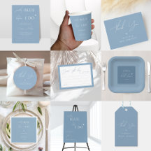 Something Blue Before I Do Bridal Shower Suite