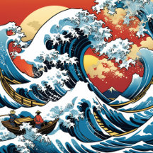 Kanagawa Japanese The great wave