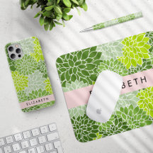 Green Dahlia - Home Decor Collection