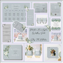  Modern Eucalyptus Wedding Suite