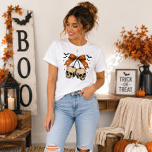 Cute Pumpkin & Ghost Halloween Illustration