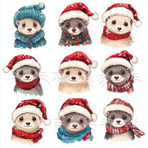Winter Holiday Pets