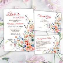 Elegant Watercolor Floral Bridal Shower