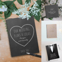Wedding Journals and Notebooks