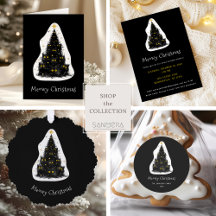 Black Cat Meowy Christmas