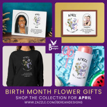 BIRTH MONTH FLOWER Gifts for Mom APRIL Birthdays