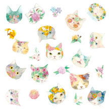 葩猫(flower cat/gato de flor)