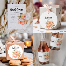 Aperol Spritz Floral Bachelorette Party