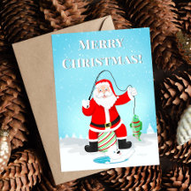 Santa Goes Fishing~ Mrs. Claus Joins Too!