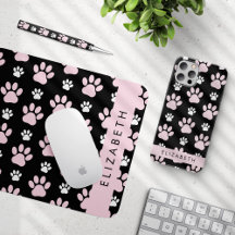 Pink and White Paws - Home Decor Collection