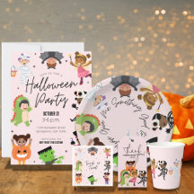 Kids’ Pink Halloween Costume Party Essentials