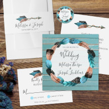 Turquoise & True Wedding Collection