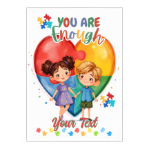 Autism Acceptance & Support Affirmation Posters