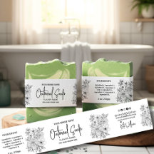 Custom homemade Soap Label