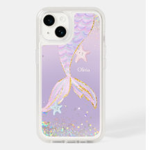 Glittery Mermaid Tail & Starfish Friends