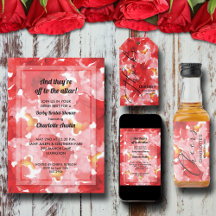 RED ROSES COLLAGE BRIDAL SHOWER COLLECTION