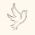 White Dove Greetings