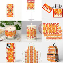 Dancing Sunburst Pop Of Color Abstract Art 