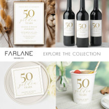 50th Wedding anniversary 50 Golden Years