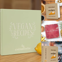 Vegan Recipe Binders
