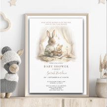 Gender Neutral Bunny Baby Shower