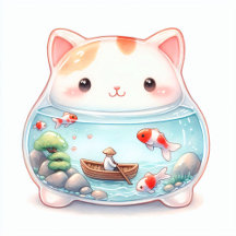 Whimsical Animal Jars - The Cat