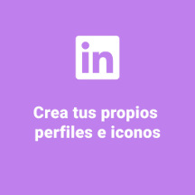 Crea tus propios perfiles e iconos para LinkedIn